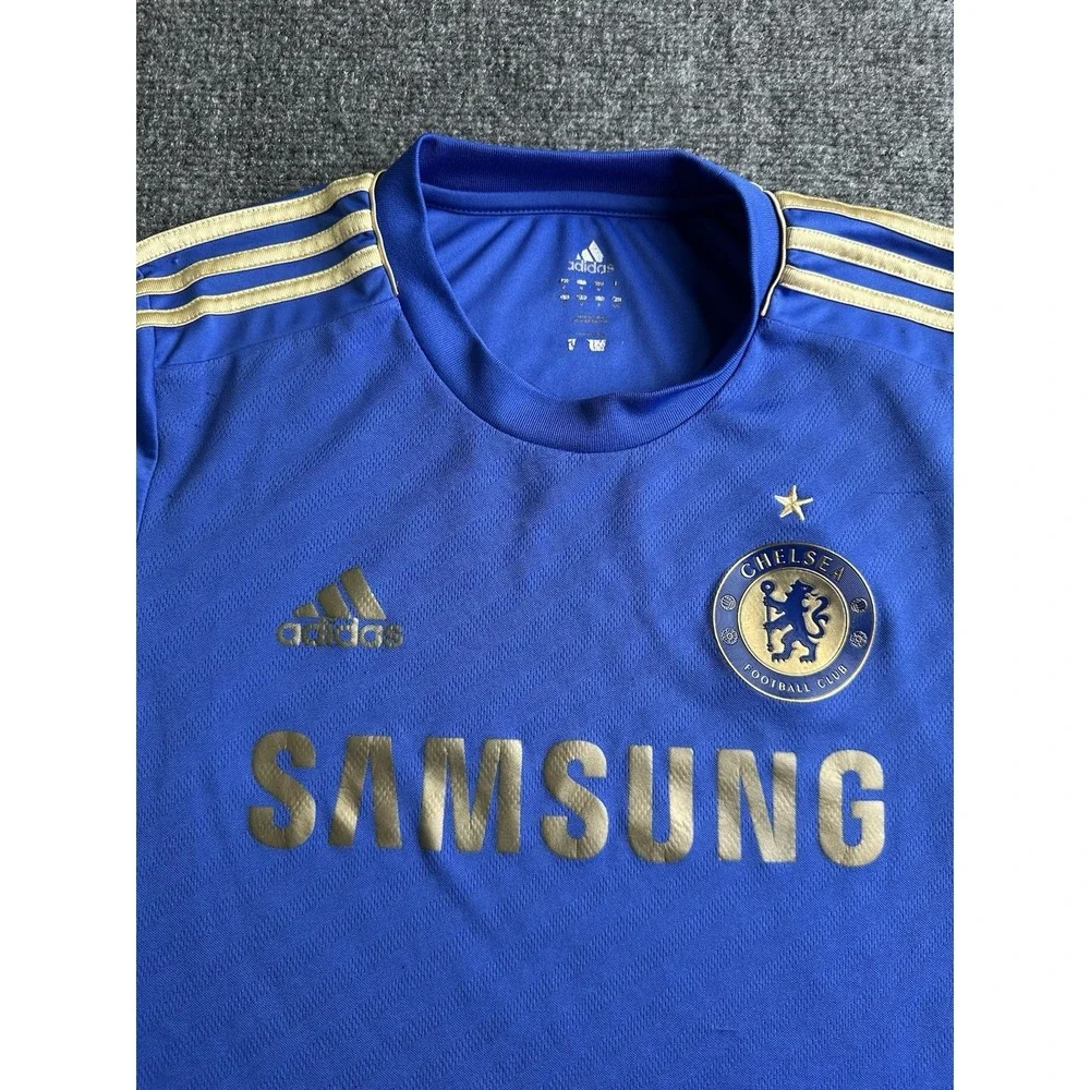 Mens Adidas Chelsea FC 2012-13 Home Soccer Jersey ClimaCool, Size M
